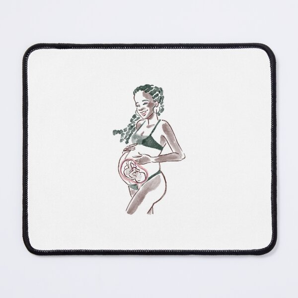 Item preview, Pregnant woman ıllustration-minimalist motherhood art designed and sold by NUREYY STUDİO.