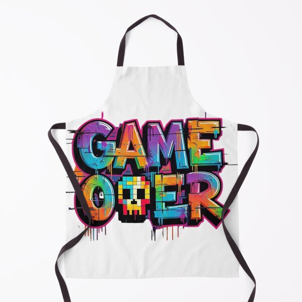 Item preview, Neon Graffiti Art: "Game Over" designed and sold by newvisionart191.