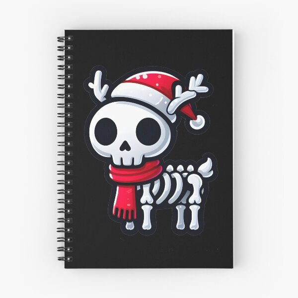 Item preview, Cute Skeleton Reindeer - Funny Spooky Christmas designed and sold by GREENZ0NE.
