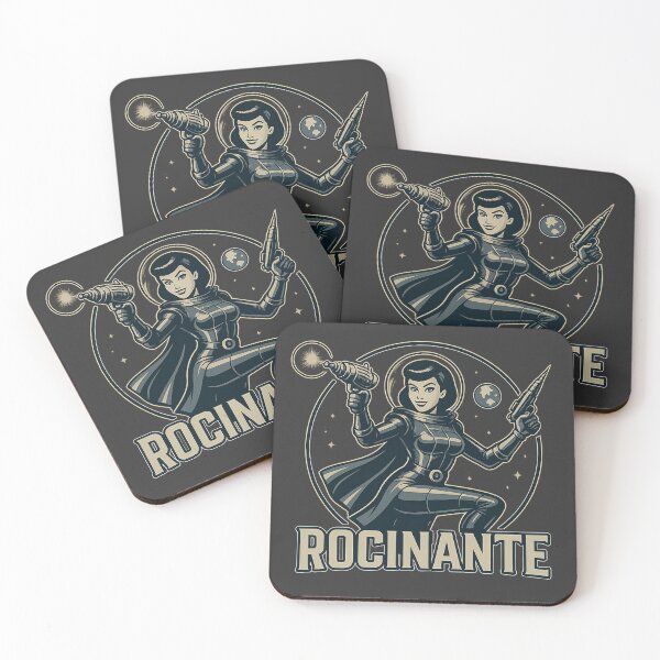 Item preview, Rocinante – Retro Sci-Fi Space Opera Tribute designed and sold by VoglR.