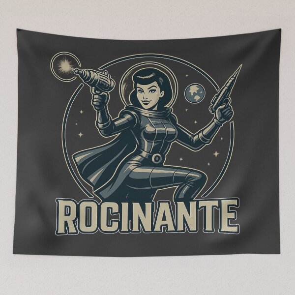 Item preview, Rocinante – Retro Sci-Fi Space Opera Tribute designed and sold by VoglR.