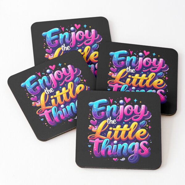 Item preview, Enjoy the little things inspirational quotes T-shirt|Art designed and sold by Alicjareign.