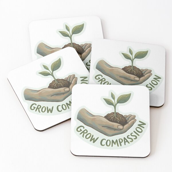 Item preview, Grow Compassion Vegan Merch designed and sold by PrintsyNook.