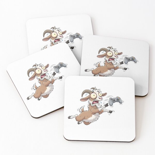 Item preview, Jump Scare Goat Gamer designed and sold by LoganDzign.