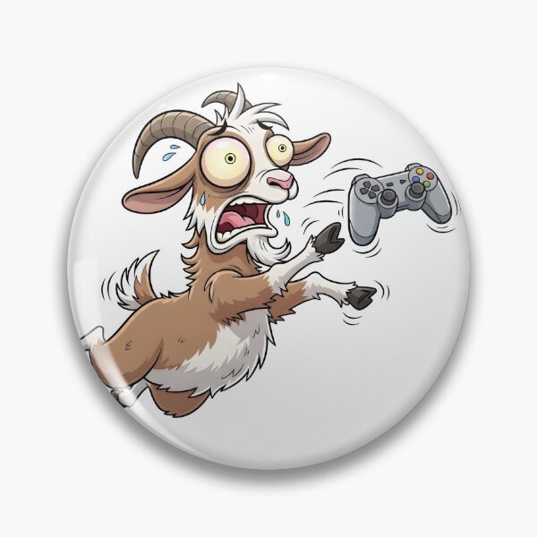Item preview, Jump Scare Goat Gamer designed and sold by LoganDzign.