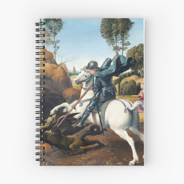 Item preview, Raphael's Saint George and the Dragon (ca. 1506) designed and sold by AngyDesigns49.
