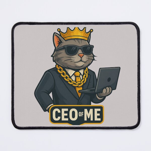 Item preview, CEO of Me Business Cat Art designed and sold by Pixostick.