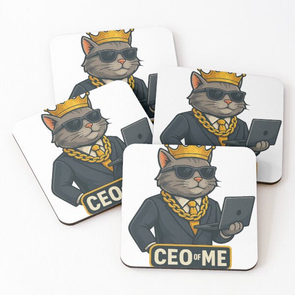 Item preview, CEO of Me Business Cat Art designed and sold by Pixostick.