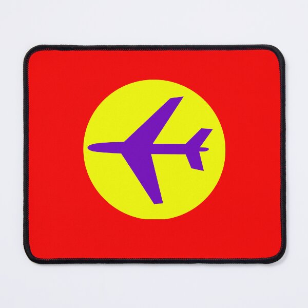 Item preview, Minimalist Purple Airplane Travel Piece designed and sold by capricedefille.