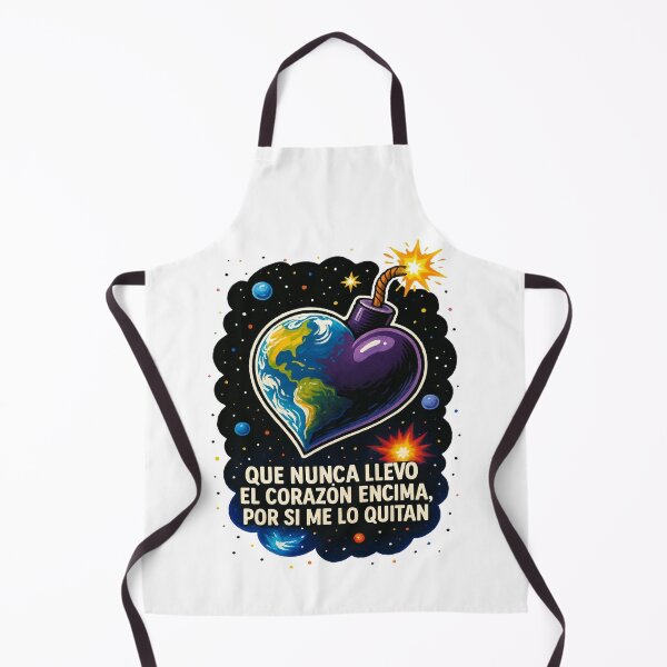 Item preview, Extremoduro Corazon A Fuego Big-Heart-Shaped Earth Bomb Space designed and sold by AntonioJ8.