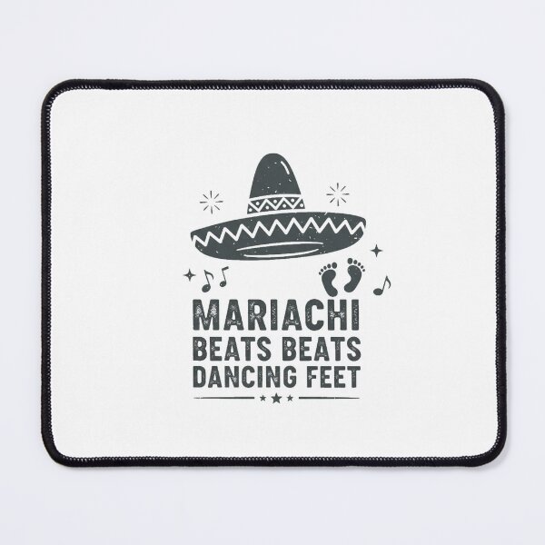 Item preview, Mariachi Beats & Dancing Feet Sombrero Design designed and sold by Merchifyme2000.