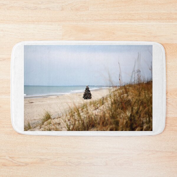 Item preview, Decorated Christmas Tree on Sandy Beach designed and sold by Cynthia48.