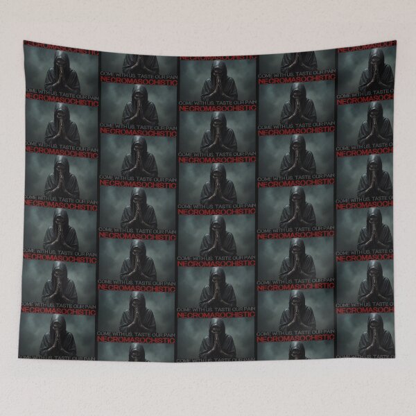Item preview, necromasochistic. ORIGINAL DARK ART MERCH designed and sold by Tabu Brand.