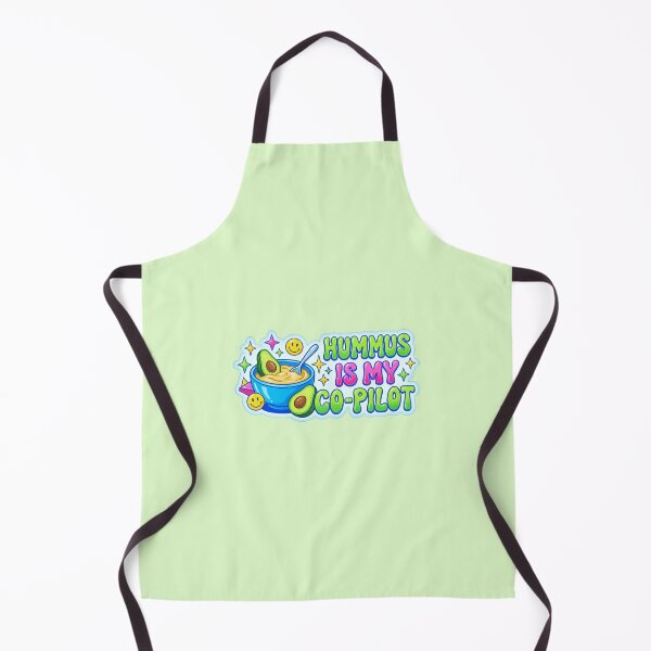 Item preview, Hummus is my Co-Pilot Vegan Merch designed and sold by PrintsyNook.