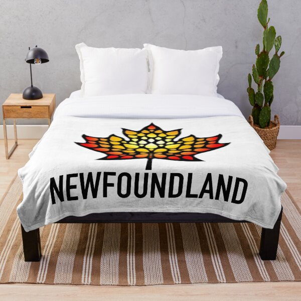 Artikelvorschau, NEWFOUNDLAND GLOWING PRIDE MAPLE LEAF (NO BACKGROUND) entworfen und verkauft von Great Canadian Collective.