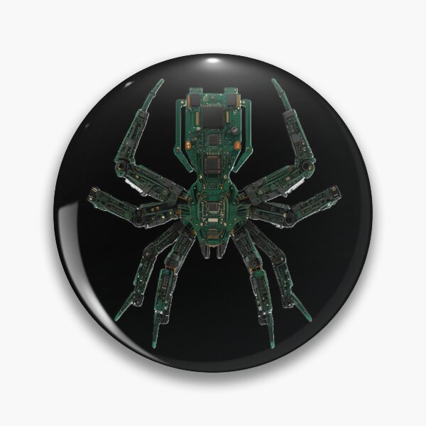 Item preview, cyber spider insect  designed and sold by Capacitor-Ant.