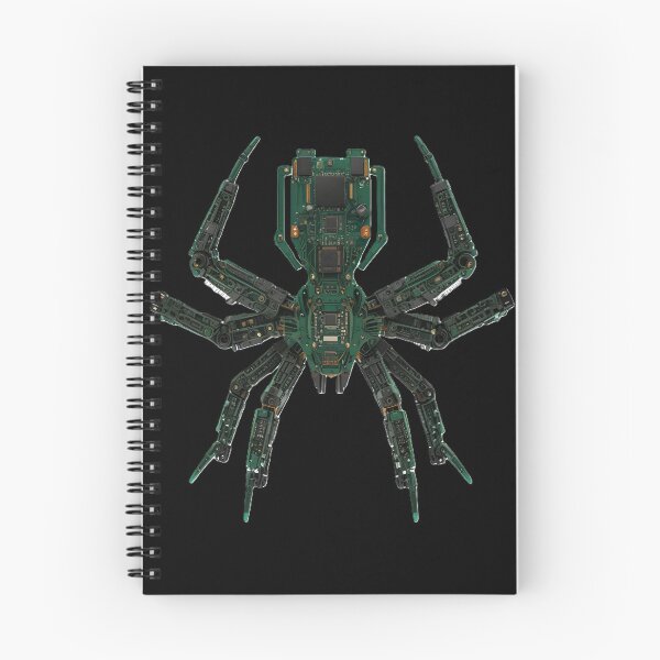 Item preview, cyber spider insect  designed and sold by Capacitor-Ant.