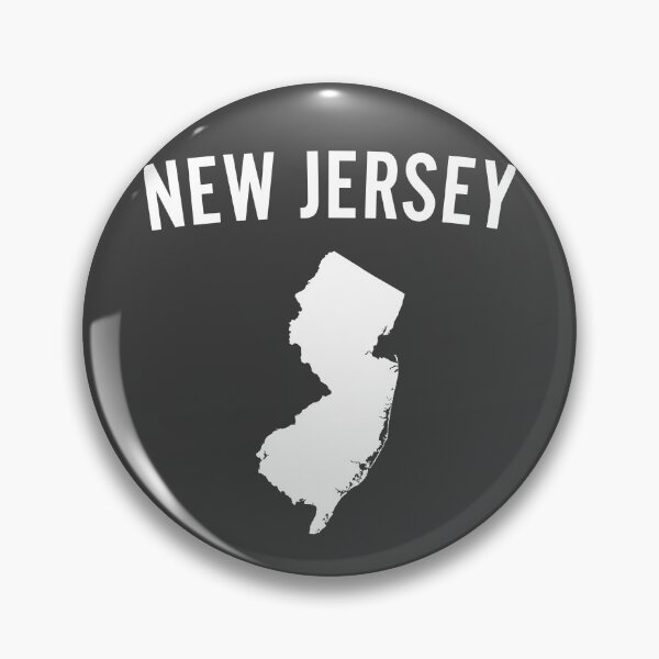 Item preview, New Jersey State Pride - Classic Outline Map Tee designed and sold by mashmosh.