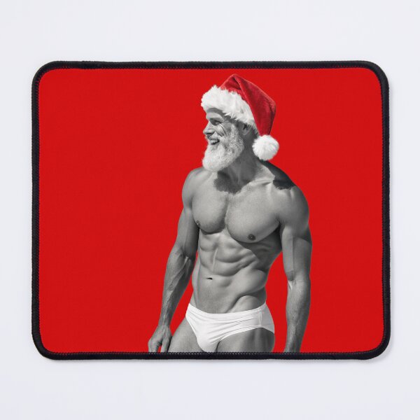 Item preview, Sexy Santa - another happy pose designed and sold by gayishdesign.