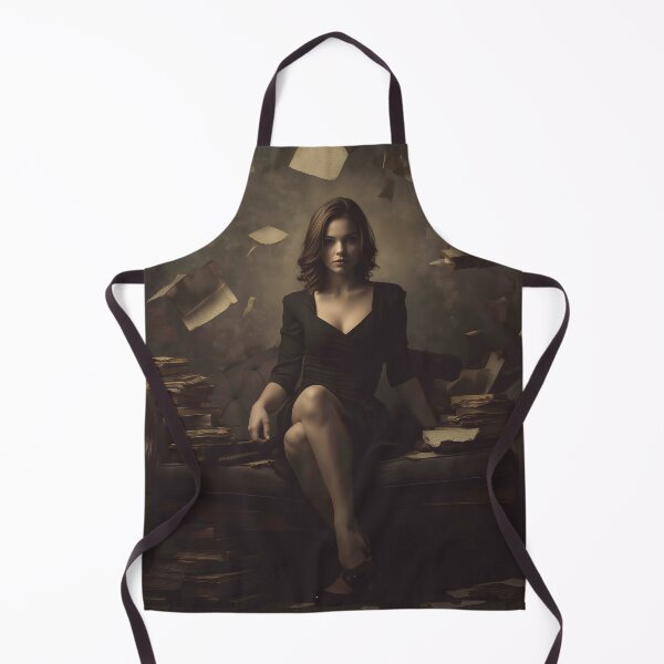Item preview, The Librarian of Unwritten Echoes designed and sold by oanaunciuleanu.
