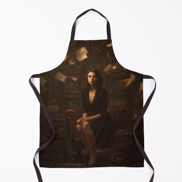 Item preview, The Librarian of Unwritten Echoes designed and sold by oanaunciuleanu.