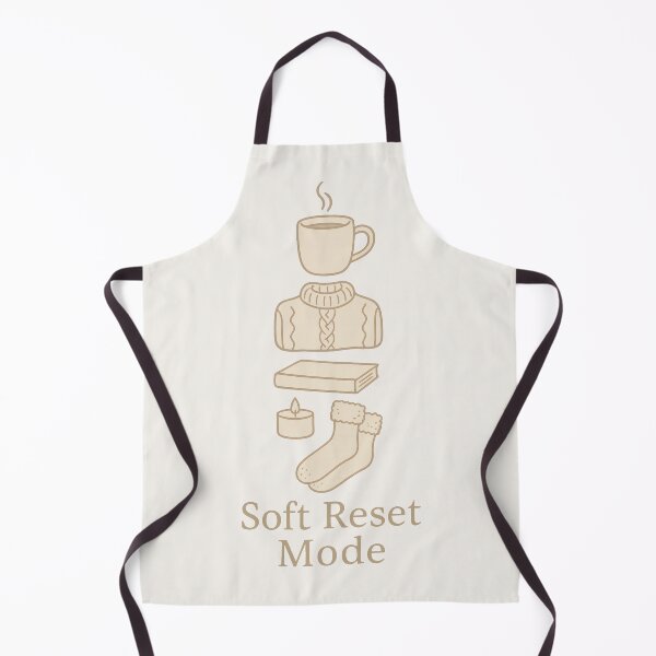 Item preview, Soft Reset Mode | Cozy Minimalist Self-Care Illustration designed and sold by Ombrya.