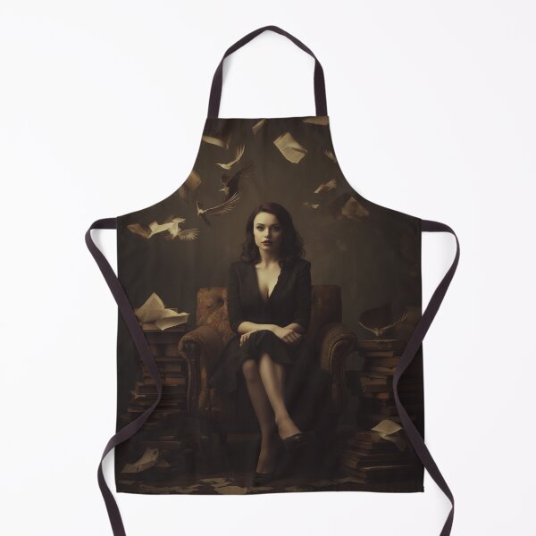 Item preview, The Librarian of Unwritten Echoes designed and sold by oanaunciuleanu.