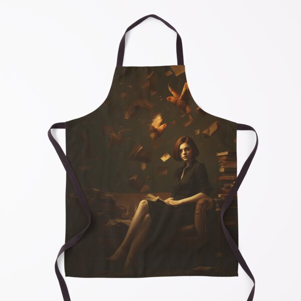 Item preview, The Librarian of Unwritten Echoes designed and sold by oanaunciuleanu.