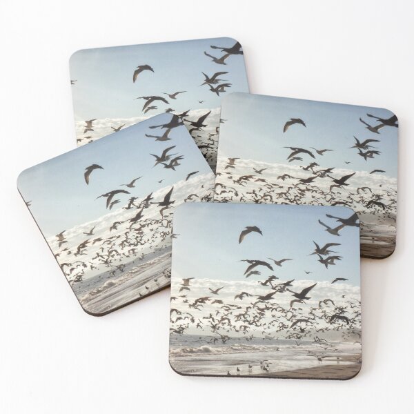 Item preview, Flock of Birds by the Shore designed and sold by Maxiverse.