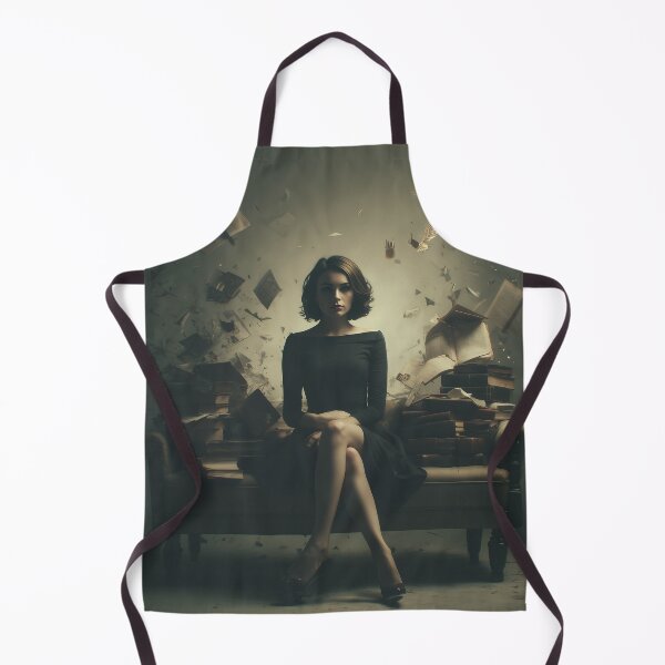 Item preview, The Librarian of Unwritten Echoes designed and sold by oanaunciuleanu.
