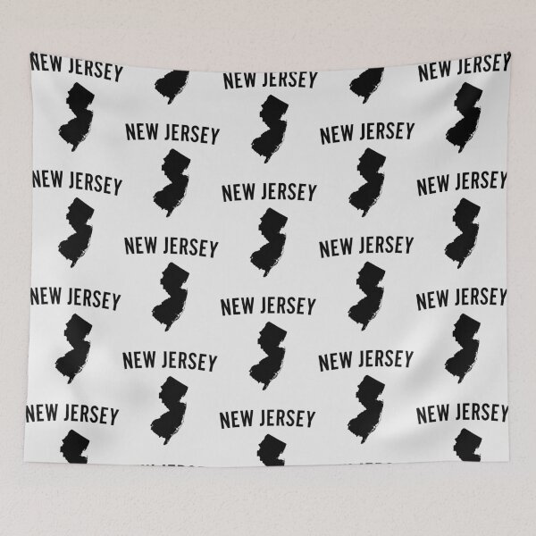 Item preview, New Jersey Home State Pride Silhouette designed and sold by mashmosh.