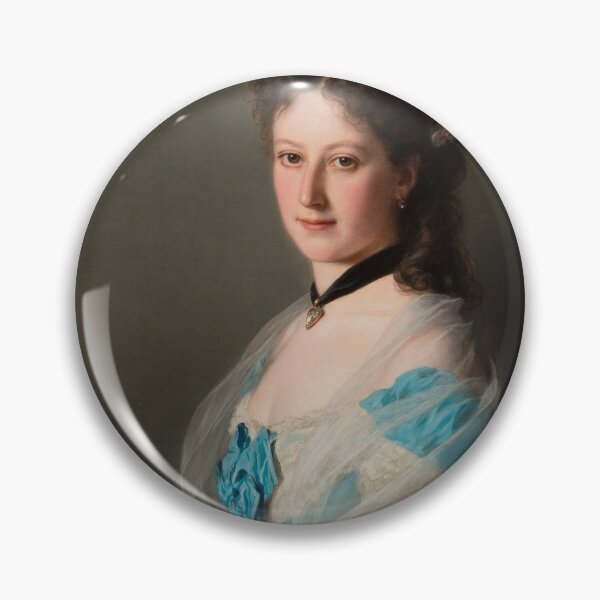 Item preview, Portrait of Olga von Grunelius, 1872 by franz xaver winterhalter designed and sold by AngyDesigns49.