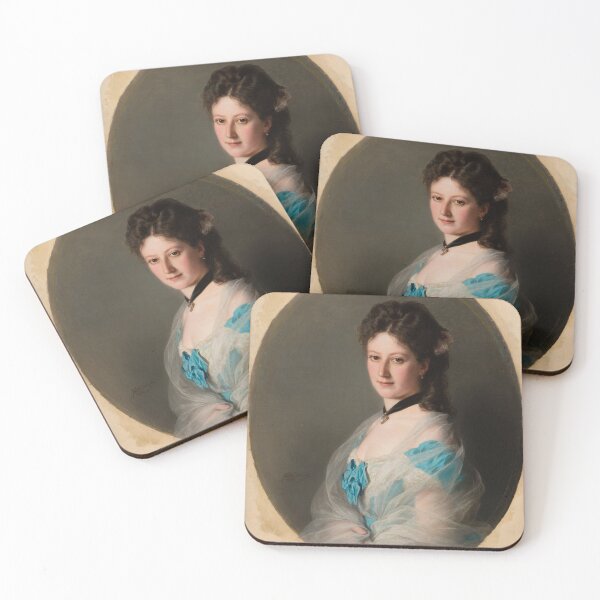 Item preview, Portrait of Olga von Grunelius, 1872 by franz xaver winterhalter designed and sold by AngyDesigns49.