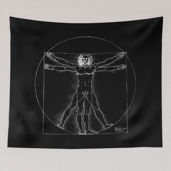 Item preview, Vitruvian Man - Leonardo Da Vinci Restored Works designed and sold by -Koleidescope.