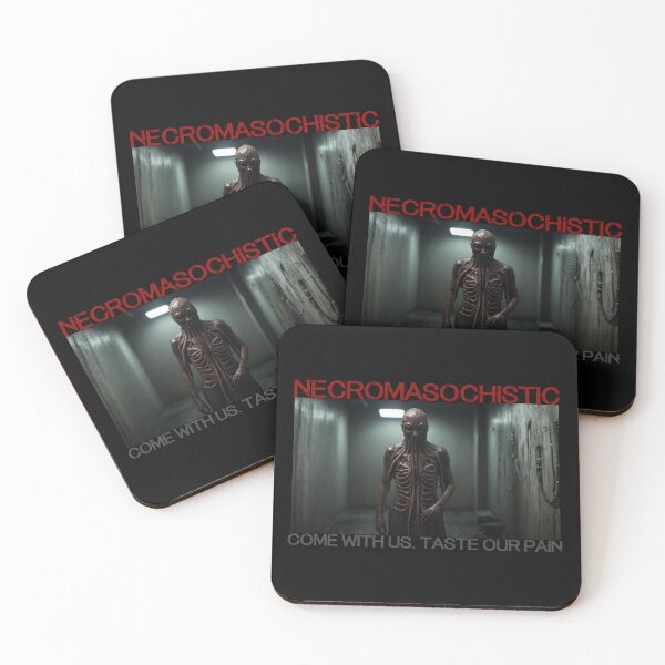 Item preview, necromasochistic. ORIGINAL HORROR ART MERCH designed and sold by Tabu Brand.