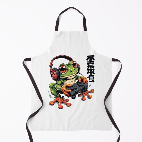 Item preview, Japanese Gamer Frog Art Men Women Boys Funny Vintage Gaming designed and sold by SoftyDesigns.