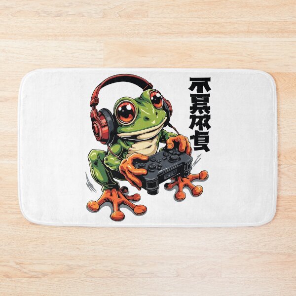 Item preview, Japanese Gamer Frog Art Men Women Boys Funny Vintage Gaming designed and sold by SoftyDesigns.