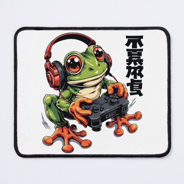 Item preview, Japanese Gamer Frog Art Men Women Boys Funny Vintage Gaming designed and sold by SoftyDesigns.