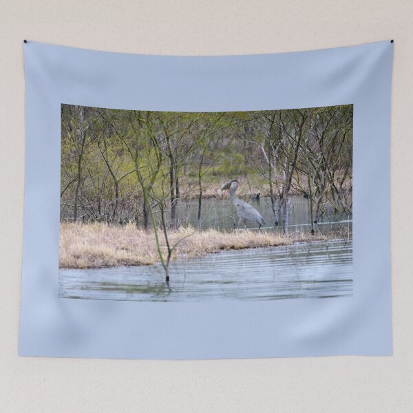 Item preview, Heron With Its Prize Catch designed and sold by Debra Martz.