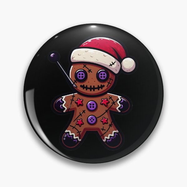 Item preview, Voodoo Gingerbread Man - Funny Anti Christmas designed and sold by GREENZ0NE.