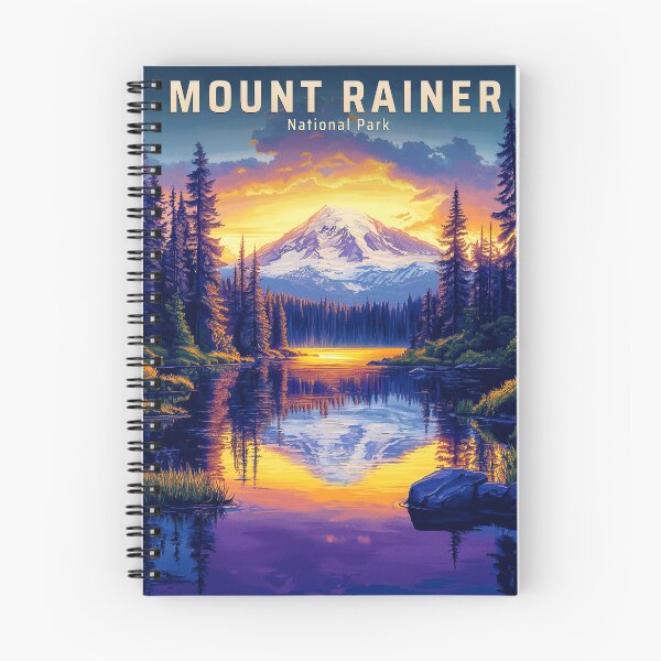 Item preview, Mount Rainer National Parks  designed and sold by nogar007.