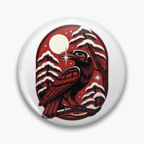 Item preview, Winter Raven, designed and sold by RisingWolfStudio.