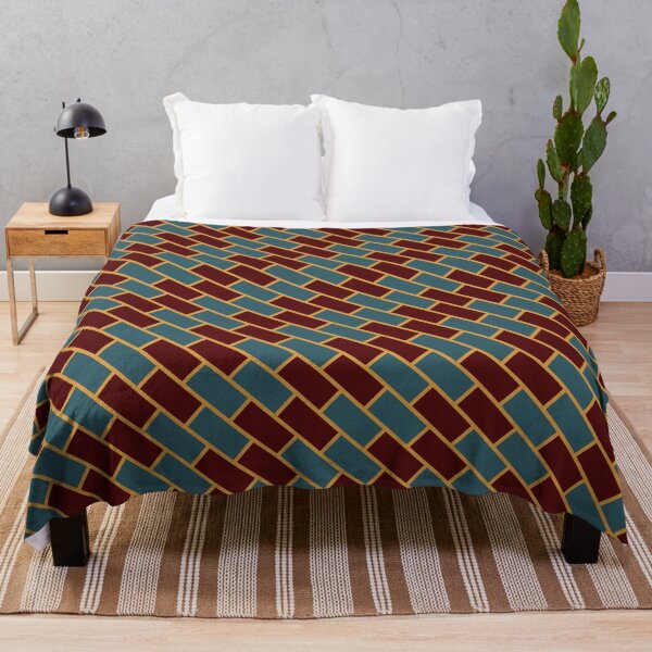 Item preview, Beautiful Brown Brick Wall Pattern- Chevron Fishbone Abstract Geometric Pattern designed and sold by RoyalStarsPatts.