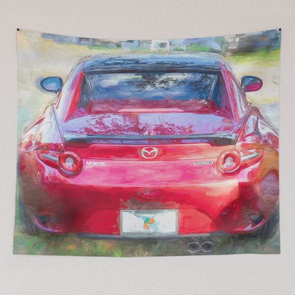 Item preview,  2024 Red Mazda Miata MX-5 RF X101 designed and sold by RichFrancoCars.