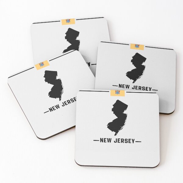 Item preview, The Garden State Pride, New Jersey Map & Seal Silhouette designed and sold by mashmosh.