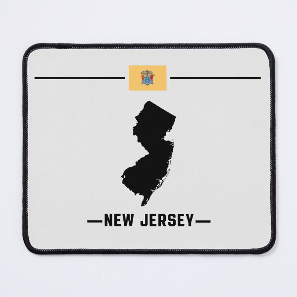 Item preview, The Garden State Pride, New Jersey Map & Seal Silhouette designed and sold by mashmosh.