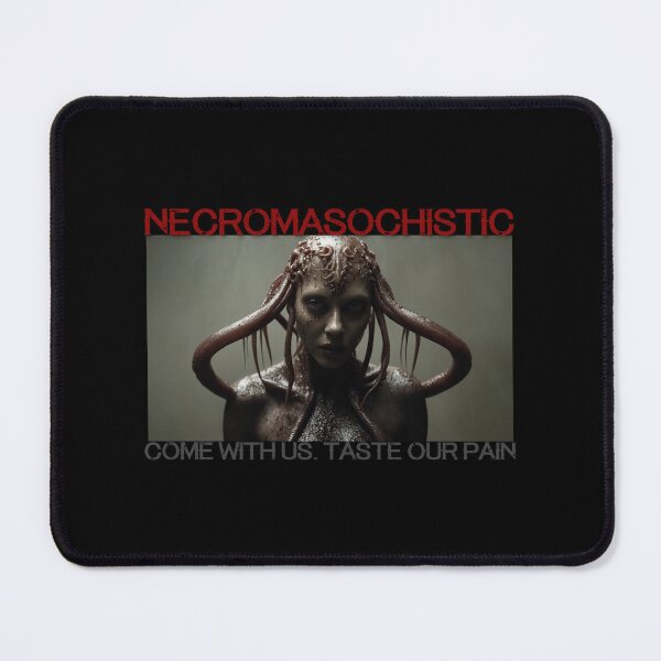 Item preview, necromasochistic. ORIGINAL HORROR ART MERCH designed and sold by Tabu Brand.