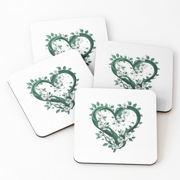 Item preview, Green Love Heart  designed and sold by Greenway Creations.