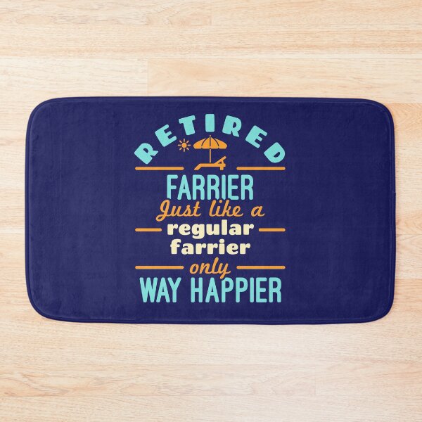 Item preview, Retired Farrier Blacksmith Retirement Funny Happier designed and sold by jaygo.