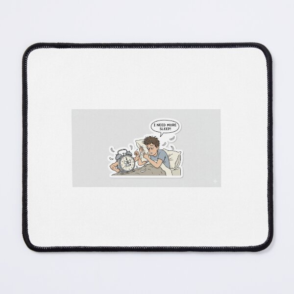 Item preview, Alarm Clock vs Sleepy Soul Battle designed and sold by seestickers.